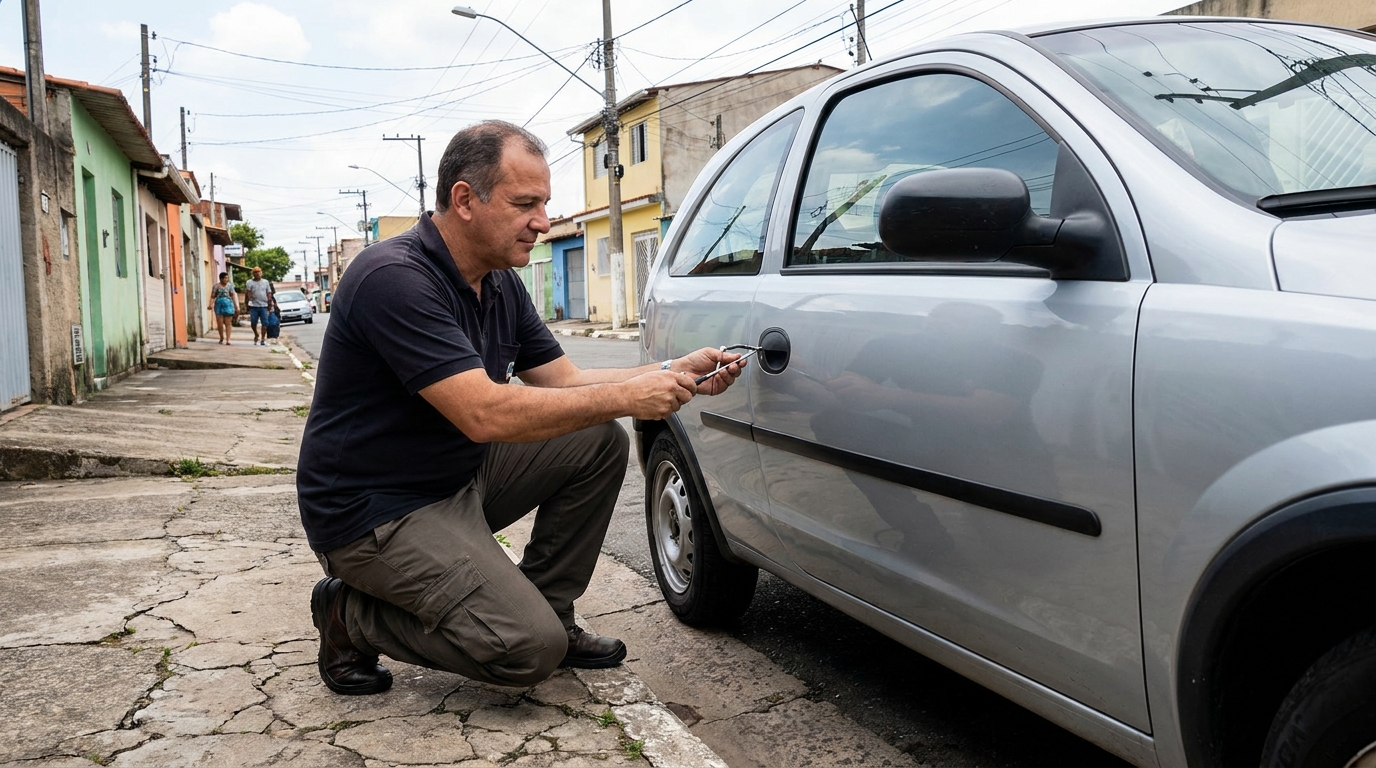 Abertura de carro sem danos por chaveiro em Campos dos Goytacazes‑RJ
