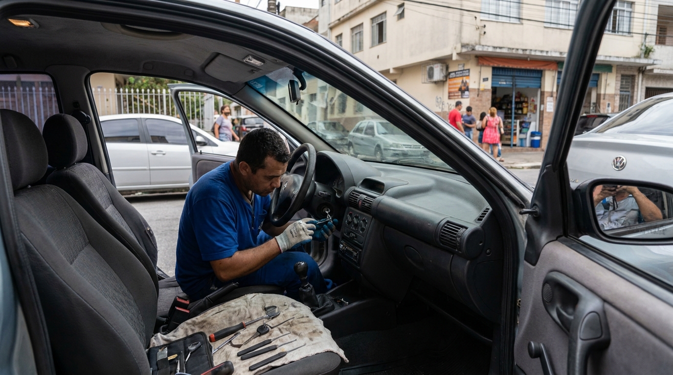 Extração na Fechadura da Porta em Campos dos Goytacazes‑RJ